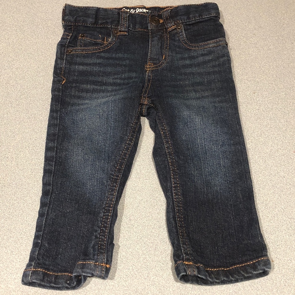 Cat & Jack Dark Blue Kids Jeans